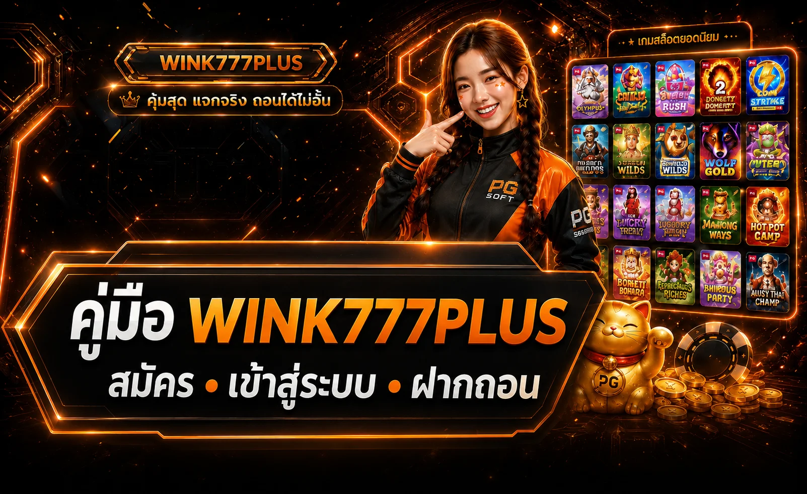 WINK777PLUS คู่มือสมัคร เข้าสู่ระบบ ฝากถอน